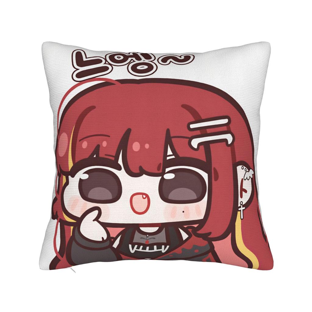 Akane Lize Singer Pillow Cover Graphic Cushion Cover Vintage Pillow Case For Living Room Sofa