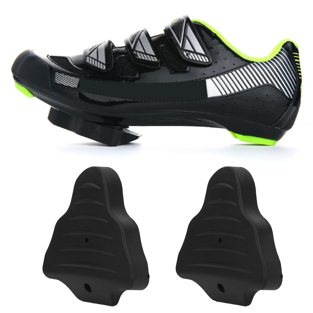 O Pereche de Pedale de Bicicletă Negre din Cauciuc, Protecție pentru Calapede, Husă Protectoare, Piese de Bicicletă Compatibile pentru SPD-SL