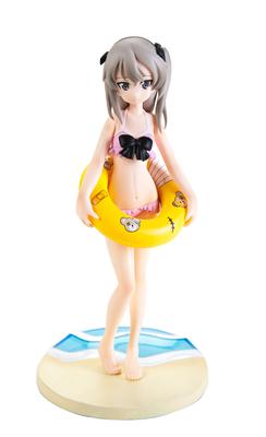 Girls Panzer Movie Premium Summer Beach Figure & “Ari Shimada” (Prize)