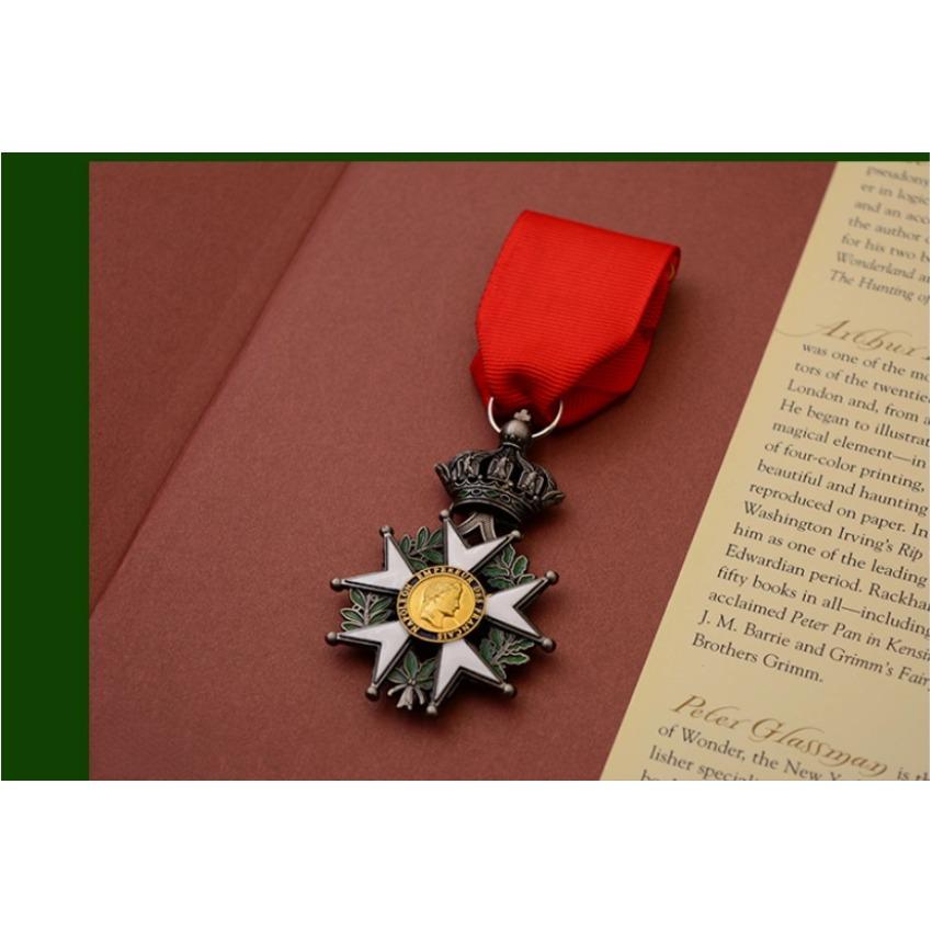 Reproduction of the Legion of Honor and the Order of Invalides of the Emperor Napoleon of France