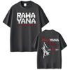 Rawayana ¿Donde Es El After Album Tour Tshirts Unisex Women Clothing Vintage 100 Cotton T Shirt Oversized Short Sleeve Tee Shirt