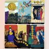 10,3*6 cm Circe Tarot 78 Pcs Karten mit Leitfaden für Anfänger Rot Vergoldeten Kanten