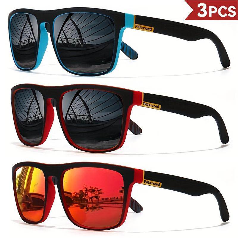 3pc Bicycle Sports Polarized Sunglasses Women Outdoor Cycling Off Road Sun Glasses Men Fishing Sunglasses Set Unisex UV400