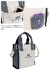 Lee Buddy Tote Shoulder Cotton Black Bag, Canvas, 320-1404, 320-1404-01,