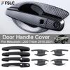 Cars Accessories Door Handle Cover For Mitsubishi L200 Triton 2015- Car Decoration Styling Upgrade Modify A Car