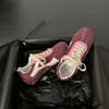 Gu Yunshu Deconstruction Aesthetic Virtue Shoes Women's 2024 New Retro Casual Versatile Forrest Gump Shoes Sports Jogging Shoes