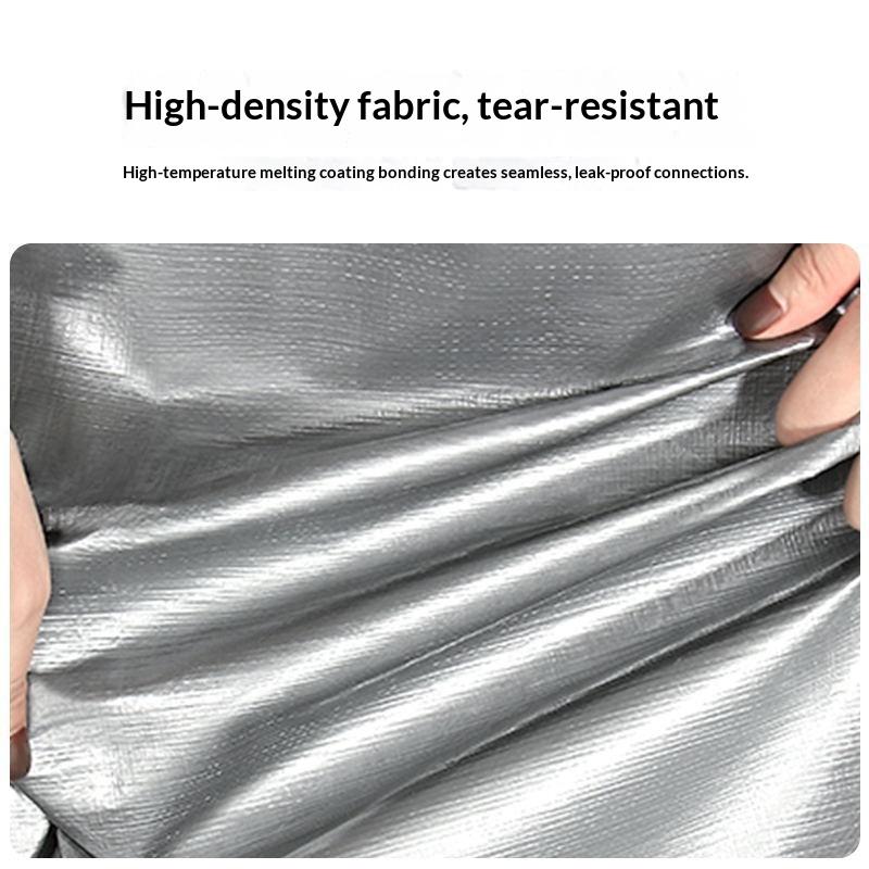 Heavy Duty Sun Shade Cloth Waterproof UV Block Tarpaulin Tear Resistant Sunscreen Tarp with Rustproof Grommets forPatio Carport