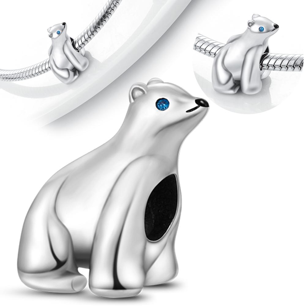 

Charms Copper Elegant Polar Bear Animal Beads Fit Charms Plata Original Bracelet Beads Women Jewellery Making Diy Gifts