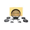 Black "Head Light Grill Set Fit for Royal Enfield Old Classic 350 & 500"