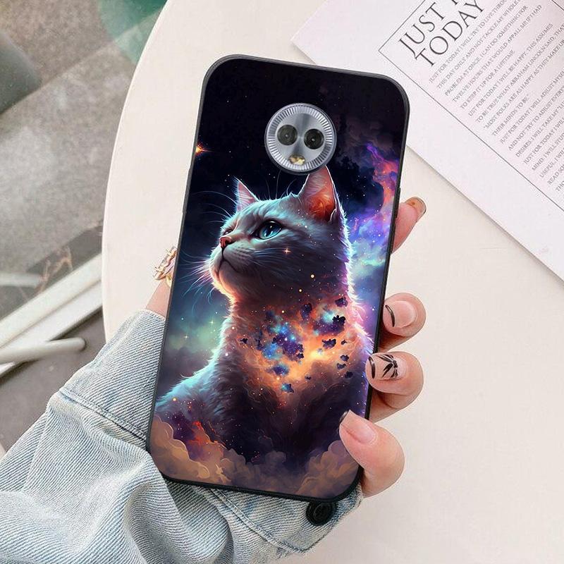 For Motorola Moto G7 Power Phone Case astronaut Silicone Back Cover For Moto G6 Plus Funda Coque For Moto G7 Power Shell