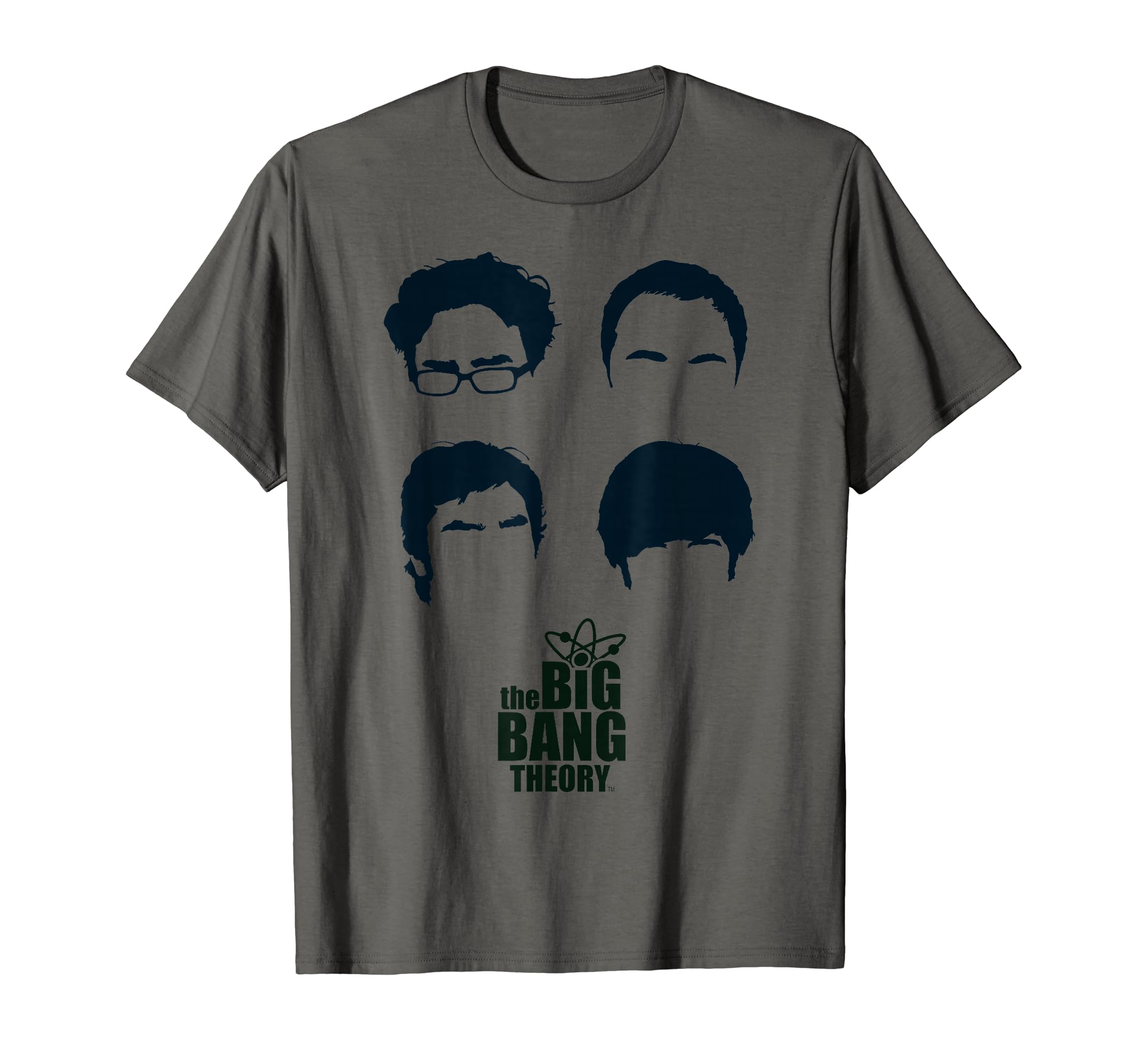 Big Bang Theory Logo Group Hair T-Shirt