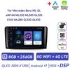 Autoradio Android 17 pour Mercedes Benz ML GL aW164 ML350 ML500 GL320 X164 ML280 GL350 GL450 4G BT CarPlay sans fil