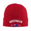 Knitted Hat Unisex Australia EST Independence Day For Unisex Women Boys Winter Autumn Beanie Cap Warm Bonnet