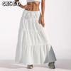 Women's Fashion Casual Solid Color Print  Skirt