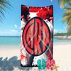 Beach Towel with Club Atlético River Plate Pattern - soft,absorbent,machine washable Lightweight&Modern,swimming,Travel Essentials