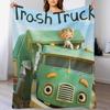Camion dell'immondizia Camion della spazzatura Bambini Amo i Camion dell'immondizia Hank E Camion dell'immondizia Camion della spazzatura e hank amo T Coperta