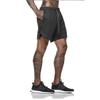 Men's Loose-Fit Double-Layer Running Shorts with Multi-Pockets for Sports & Outdoor Activities