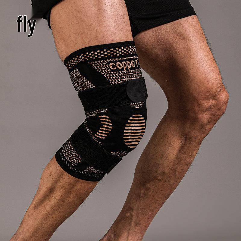 

Компрессионный наколенник из медного волокна для спорта и активного отдыха Small