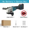125MM Brushless Electric Angle Grinder Variable Speed M14 Cordless Grinder Cutting Machine Woodworking Power Tool for Makita 18V Battery Pin