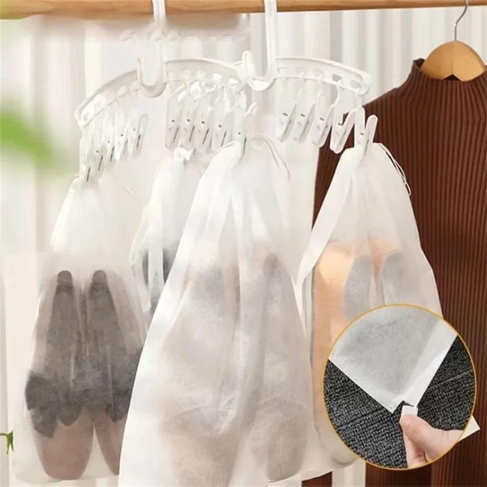 30 pièces Sac de Rangement pour Chaussures Robuste Grande Taille Sac de Rangement Anti-poussière Usage Domestique