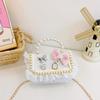 Adorable Princess Pearl Handbag For Girls With Cute Lace And Design Bow