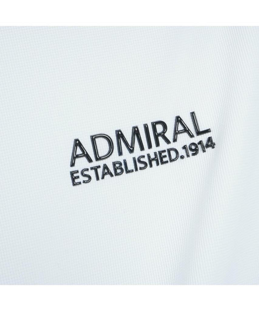 Admiral GOLF Mini Waffle Long Sleeve Mock Neck Shirt ADMA462