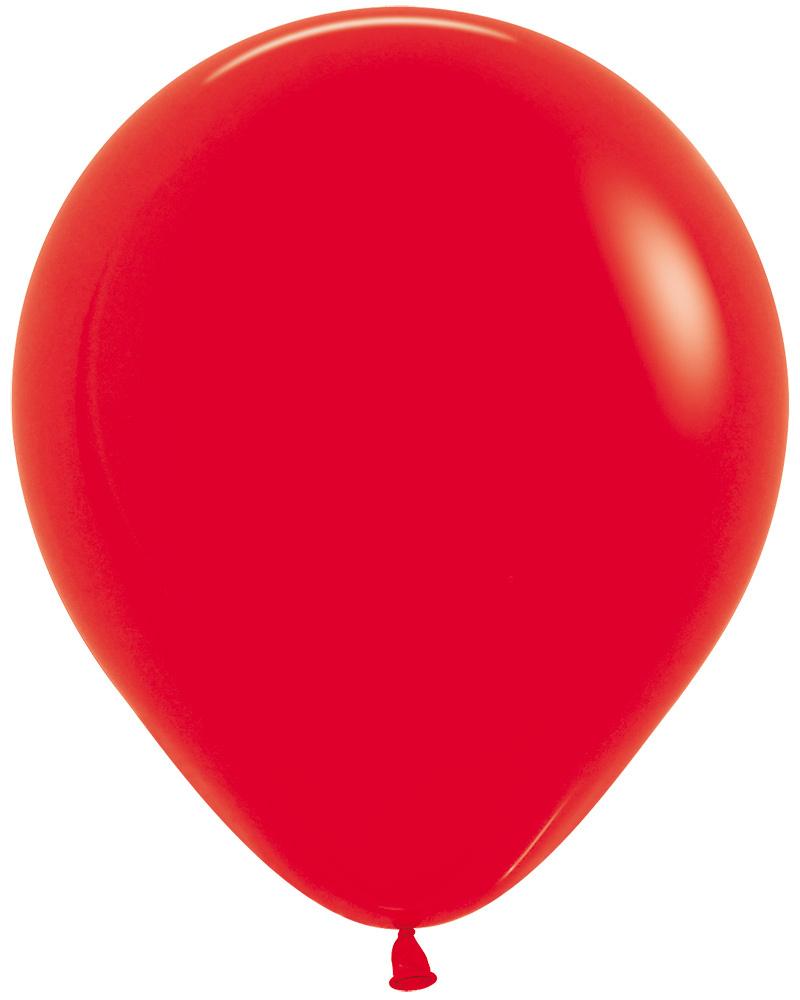 Latex Ballonnen Sempertex Rood 45cm, 25 Stuks