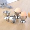 4Pcs Stainless Steel Soft Boiled Egg Cups Holder Tabletop Cup Kitchen Tools Sets