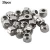 20Pcs Carbon Steel Eccentric Nut For 3D Printer Eccentric Spacer Eccentric Column Isolation Screw Nut For Ender 3, 5MM Bore