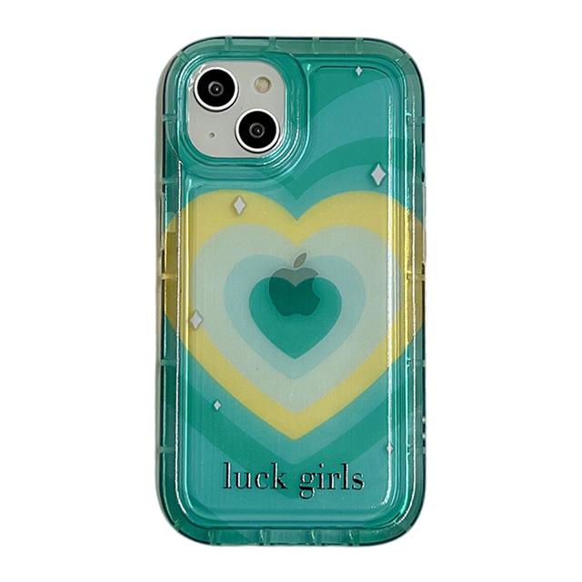 

Чехол на воздушной подушке Lovely Love Heart для Iphone 11 12 13 14 Pro Max 14 Plus, мягкий чехол для телефона, силиконовый противоударный защитный чехол For iPhone 14Pro Max
