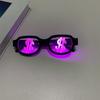 Funny Led Glowing Glasses Special Effect Luminous Glasses Cool Anime Flash Eye Glasses Sense Of Technology Eyewear For Party