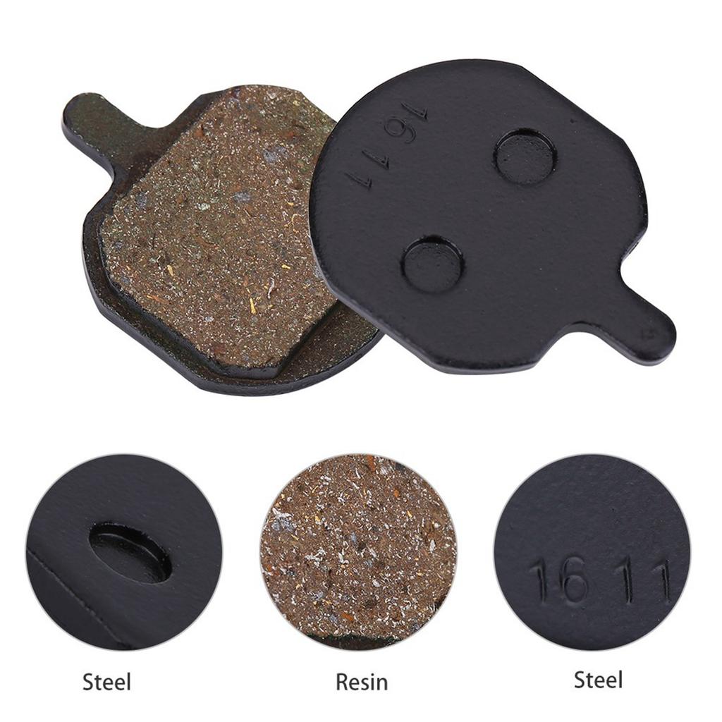 4 Pairs Mountain Bike Metallic Disc Brake Pads For Hayes Sole MX2/3/4/5 CX5 GX-C GX2 Resin Brake Pads Brake Pads Disc Brake Pads
