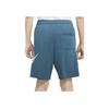 Nike Letter Logo Print Drawstring Sports Shorts Men Bottoms Blue AR2376-058