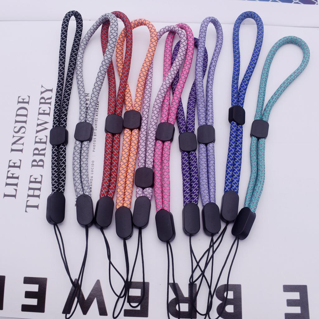 Verstellbares reflektierendes Polyester-Lanyard: Vielseitiges Handgelenkband für Handy, Kamera, USB-Stick und Wasserflasche
