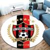FC Spartak Trnava Round Area Rug,Carpet Rug for Living Room Bedroom Sofa Playroom Decor,Non-slip Floor Mat