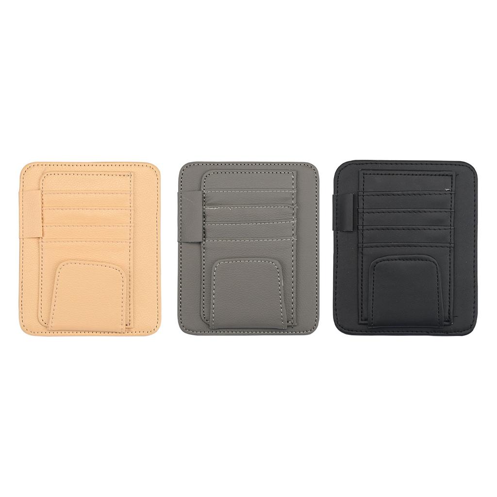 PU Vehicle Sun Visors Glasses Clip Holder Ensures Scratch Frees and Secure Storage for Every Driver's Needs Easy Install
