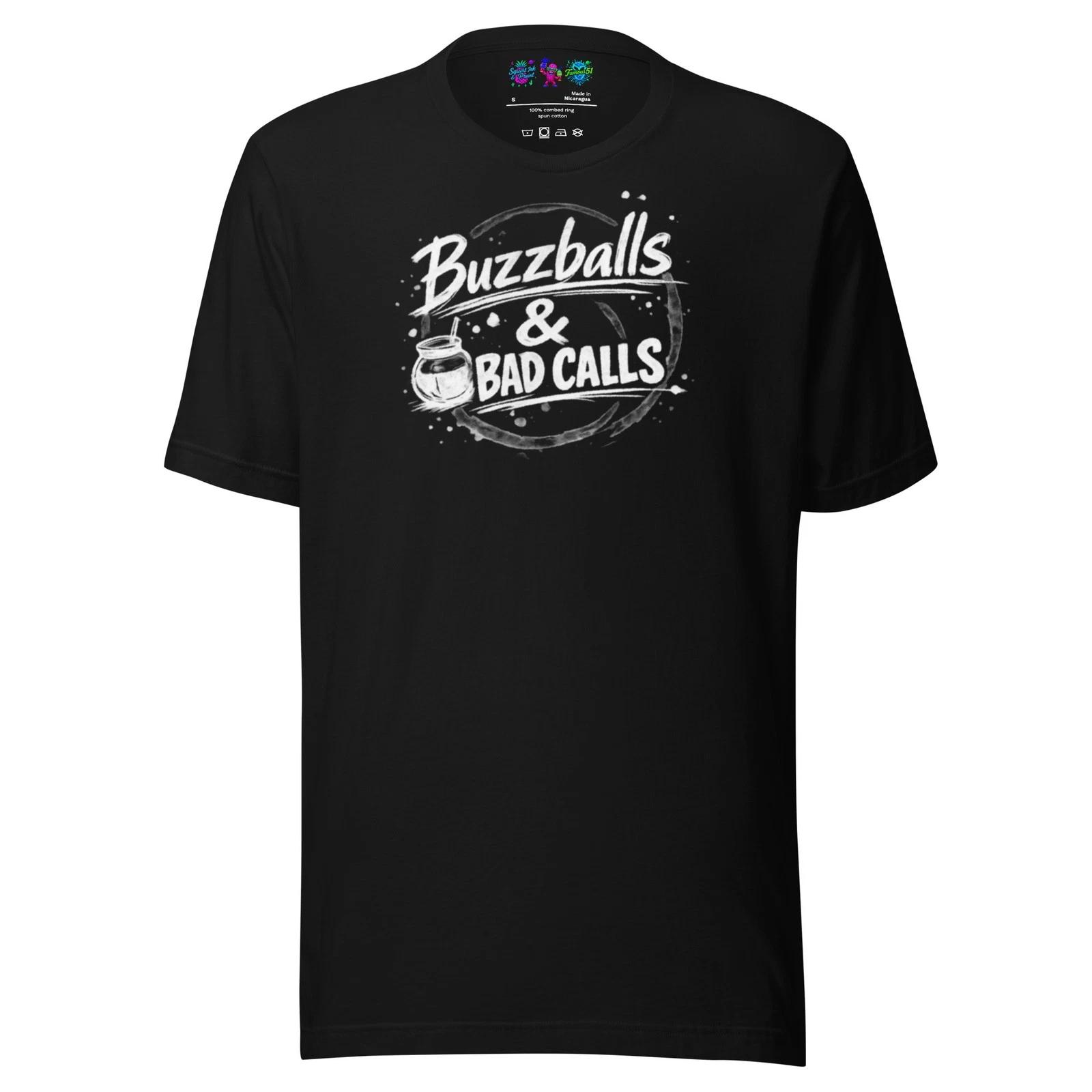 Смешная футболка Buzzballs & Bad Calls | Famous 51 & Premium 4XL