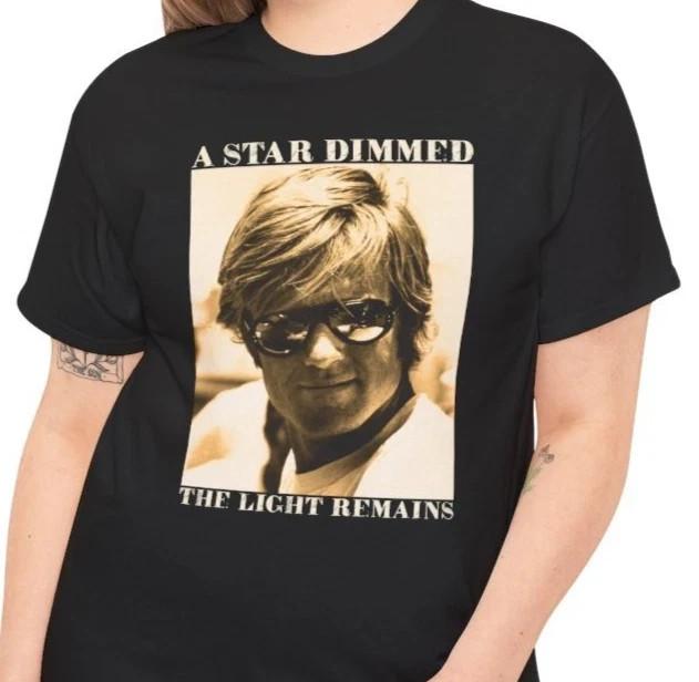 Robert Redford Shirt Tribute Remembering RIP Actor dies Vintage Retro Classic Unisex T-Shirt XXXL
