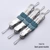 Stainless Steel Rubber-Coated Clips for Clothing & Accessories