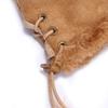Gift Lady New Genuine Color Soft Trim Wrist Warm Rabbit Fur Women Gloves Fingerless