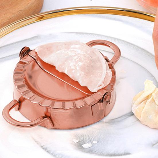 Edelstahl Knödelformer Presse Ravioli Kuchenform Gewellter Tortillaverschluss Küchenkochzubehör