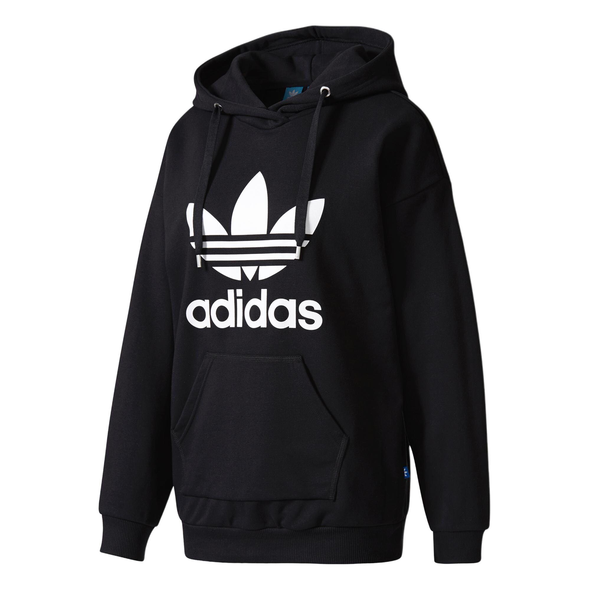 Adidas Originals Stadium Trefoil Black/White hoodie BP9482 34