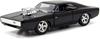 JADA Scale Fast Furious Dodge Charger 1970 Black Charger Diecast Car 1/32 & F&F [Used]