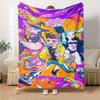 Cyberpunk Edgerunners Blanket Soft Warm Cozy Suitable For Picnics Bedding Bed Allseason Use Stylish Decor Best Holiday Gift For Friends Family
