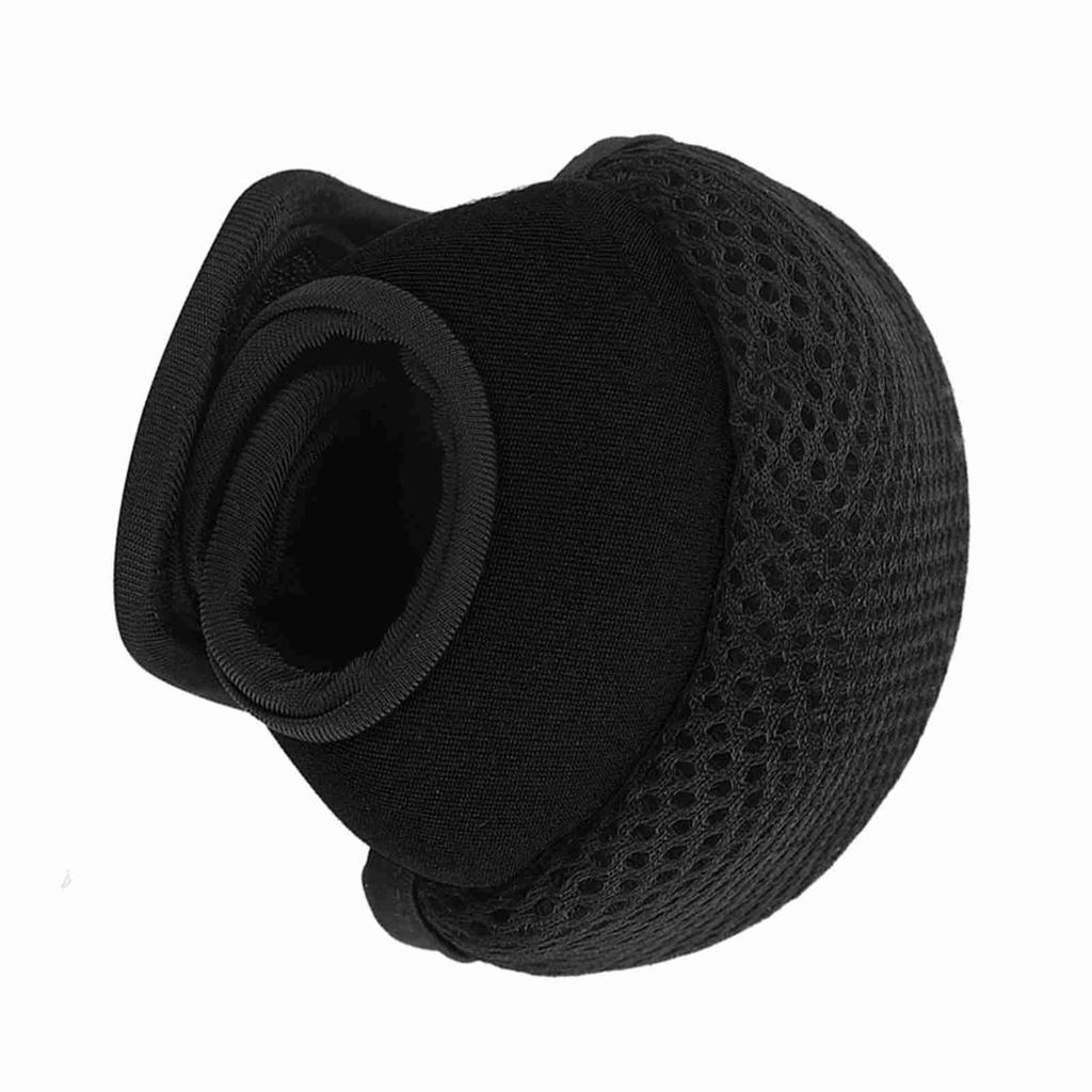 Waterproof Breathable Baitcasting Fishing Reel Bag Fish Wheel Protector (Black)