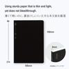 Nitoms STALOGY A6 S4115 Notebook, Grid, Half-Year Notebook, Black,