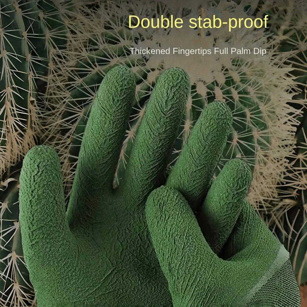 Gardening Gloves Lightweight Waterproof Puncture Resistant Durable for Floral Horticulture Landscape Planting
