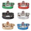Blingbling Waistband Skull Belt with Rhinestones Clasp, Decorative Strap Detail and Bold Party To Festival Outfit Styling Appeal Wear