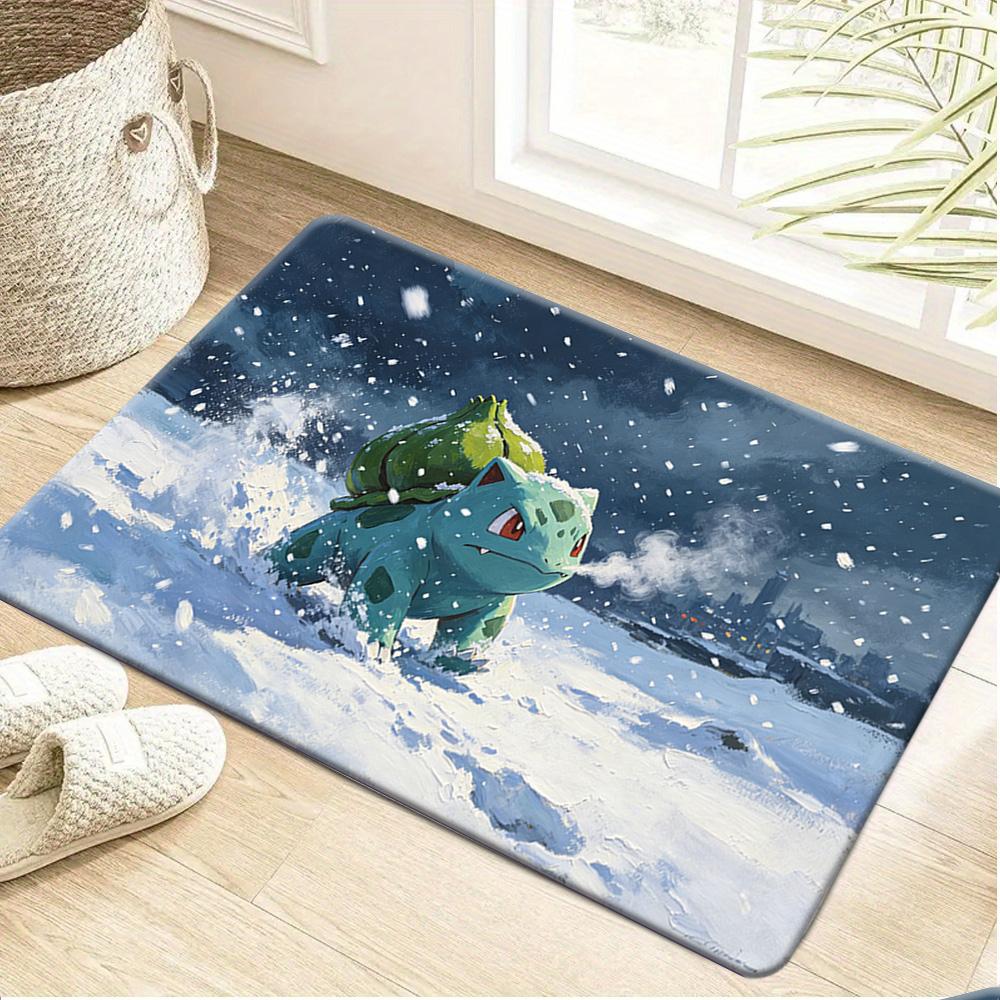 Pokemon Mewtwo Psychic Laboratory Print Non-Slip Floor Mat Doormat 40x60cm