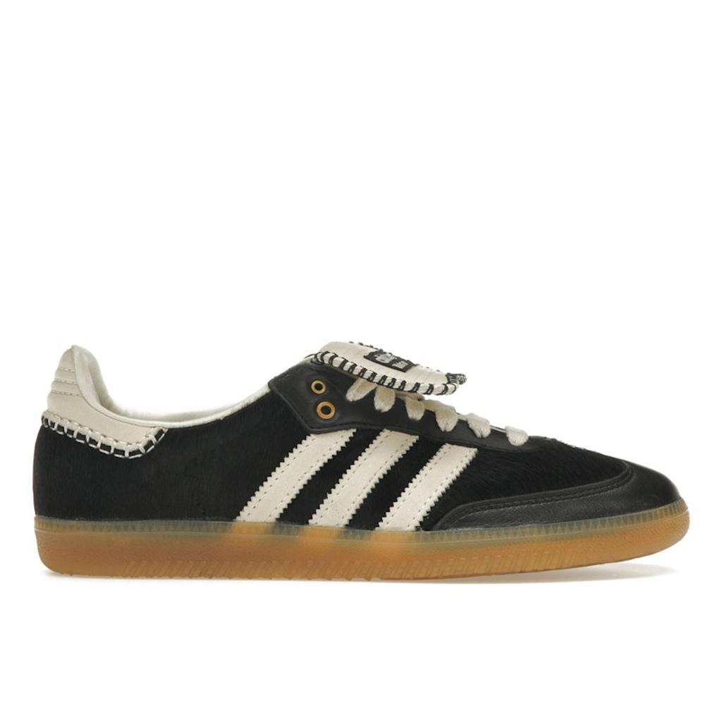 Wales Bonner X Adidas Samba Pony Black Unisex Sneakers Core-Black Cream-White IE0580